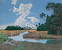 Cedar Key, 48 x 60 inches, a/wp, $2100